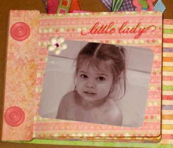 girl match book album of cameron - little lady