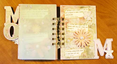 Mother mini book page 3