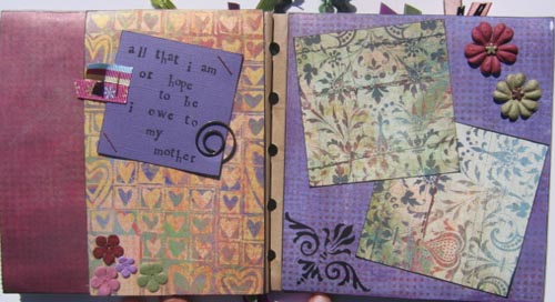how to make a scrapbook cover from scratch