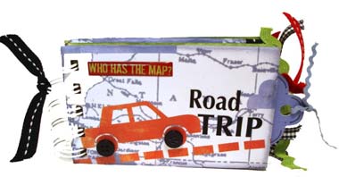 Road Trip Scrapbook Mini