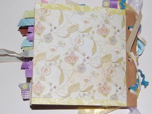 baby shower paperbag album