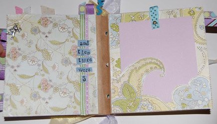 baby shower paperbag album