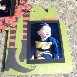 haunted house scrapbook 2