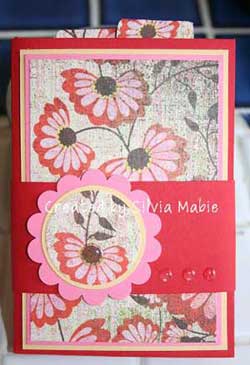 One page Pocket book by Silvia.